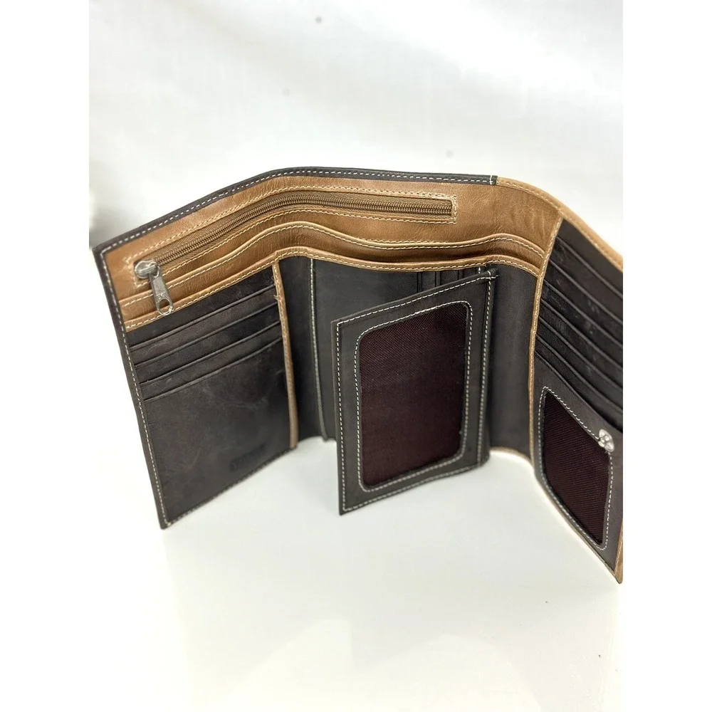 Brown XAYWAR COLLECTION Wallet Cluch Ladies Card Holder WALLET
